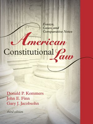 cover image of American Constitutional Law, Volume 1